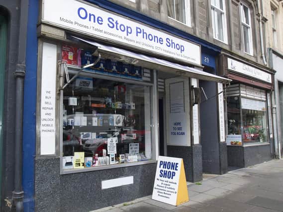 Hawick's One Stop Phone Shop.