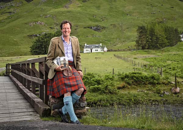 Angus MacDonald at home in the Highlands.