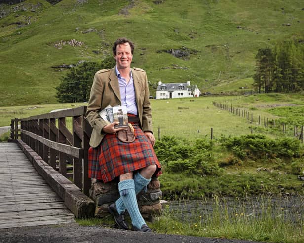 Angus MacDonald at home in the Highlands.