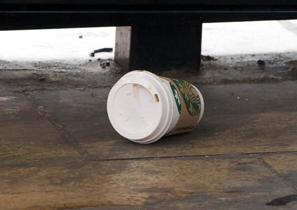 A single use plastic cup littering the streets is just one of issues looked at in the report.