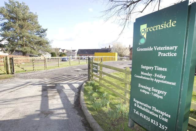 Greenside Veterinary Practice at St Boswells.