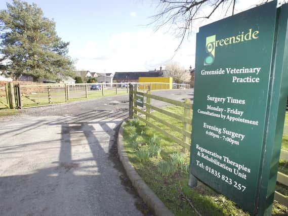 Greenside Veterinary Practice at St Boswells.