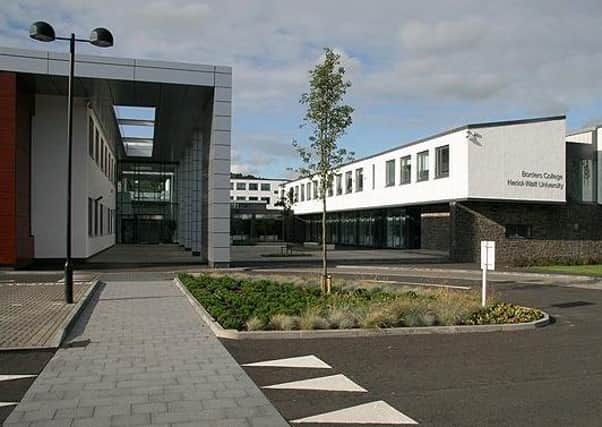 The campus at Netherdale in Galashiels, shared by Heriot-Watt University and Borders College.