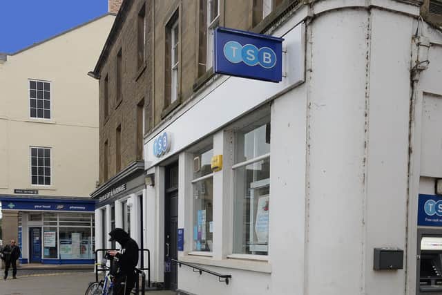 Kelso's TSB, also on the list of the bank's branches for closure.