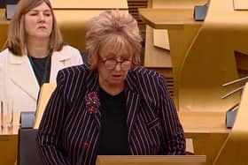 Christine Grahame MSP asks about mobile flu clinics for the Borders at First Minister's Questions.