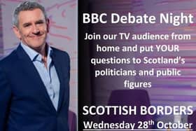 Audience participation is the name of the game for BBC's Debate Night, which will be held in the Borders on October 28.
