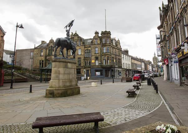 Police tracked John Condie's 999 calls to Hawick High Street.