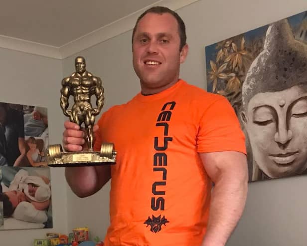 Kelso's Jason Hastie, named Scotland's strongest man at a contest held in Peterhead.
