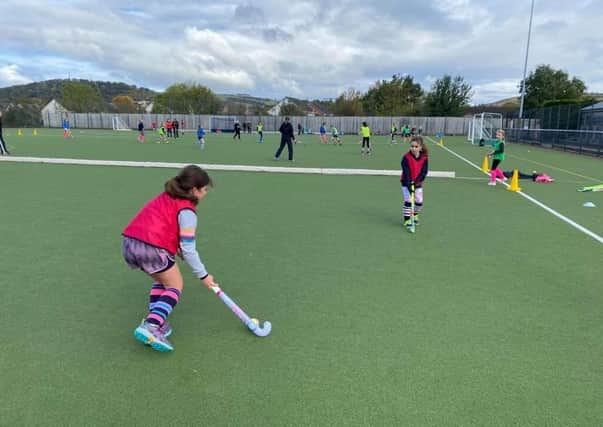 There has been a huge increase in the number of young people wishing to play hockey