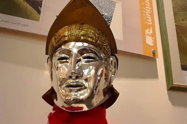 One of the exhibits at the museum.