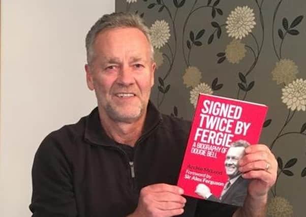 Dougie Bell with his new autobiography