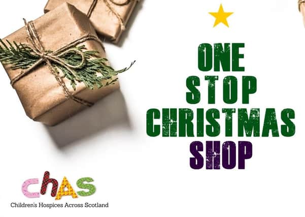 Open for business...You can get all your Christmas gifts, while helping CHAS and local businesses too.