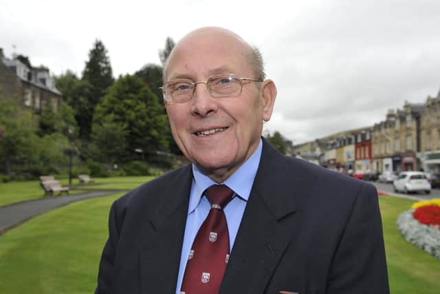 Drew Tulley was a ferocious supporter of his hometown Galashiels.