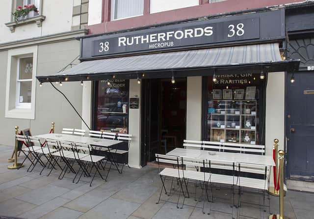 Rutherfords in Kelso. Photograph: Bill McBurnie