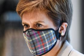 First minister Nicola Sturgeon said the Borders was being moved to tier 1 of the government's multi-level framework of Covid-19 restrictions from 6pm on Friday.