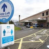 Ward 7 at the Borders General Hospital has been closed to new admissions and visiting after a new outbreak of Covid-19 patients in the ward. Photo: Bill McBurnie