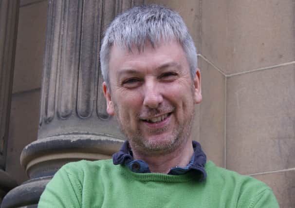 Playwright Tom Murray, facilitator of the Eyemouth Library Group.