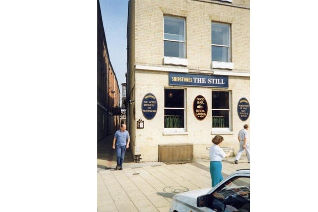 The Still was situated at 23 Market Place until fairly recently. This was a grade-II listed pub.