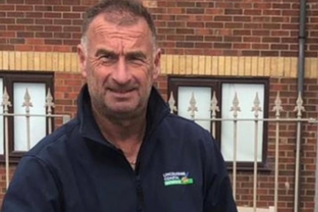Mark Swift, the Visit Lincs Coast Street Ranger, has been praised for his efforts in clearing the rubbish.