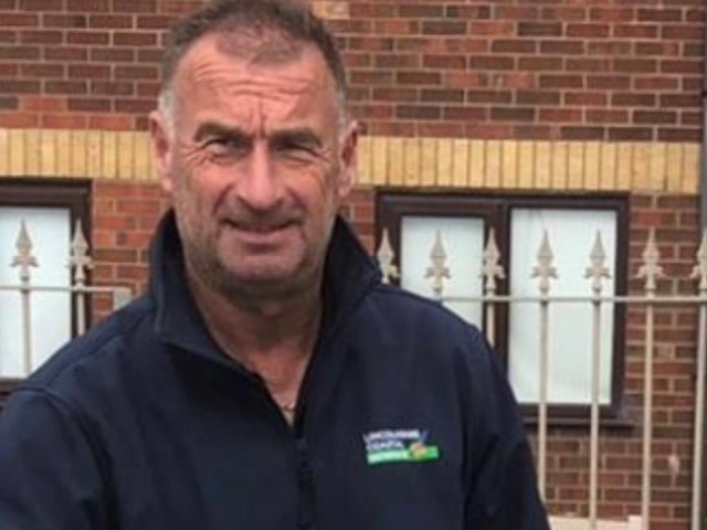 Mark Swift, the Visit Lincs Coast Street Ranger, has been praised for his efforts in clearing the rubbish.