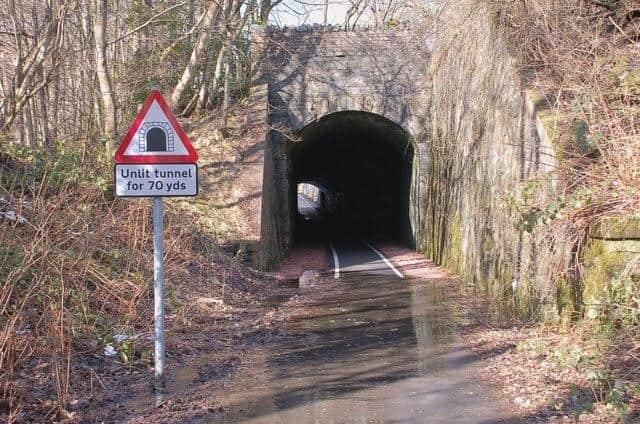 Eshiels tunnel, near Peebles.