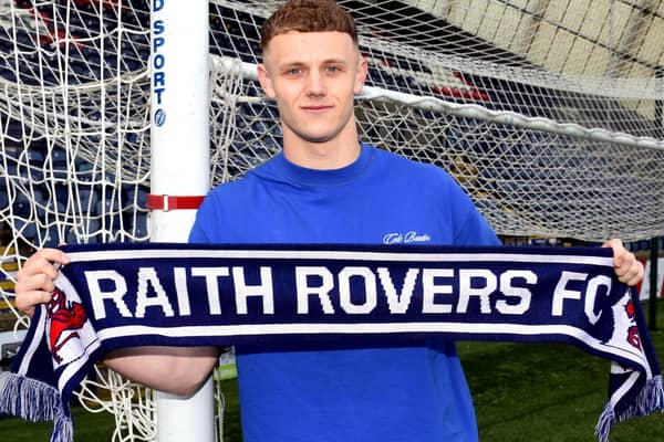 Coldingham's Jack Hamilton is back in Scotland after signing up with Raith Rovers (Pic: Tony Fimister)