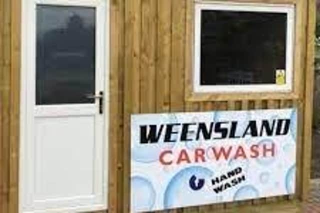 Weensland Car Wash in Hawick.