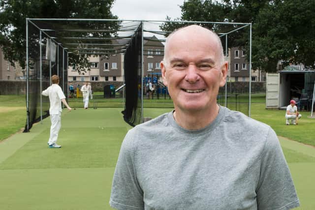 Kelso president Jack Ker, capped 57 times for Scotland (picture by Bill McBurnie)
