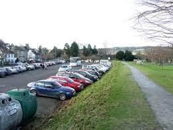 Parking issues in Peebles.