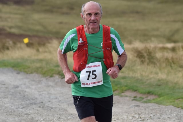 Queensberry Running Club’s Alan Creighton was 25th in 1:04:13 at this year's Penchrise Pen hill race south of Hawick