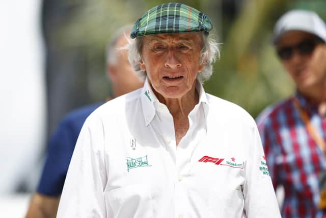 Jackie Stewart at last month's Miami Grand Prix in the US (Photo by Jared C Tilton/Getty Images)
