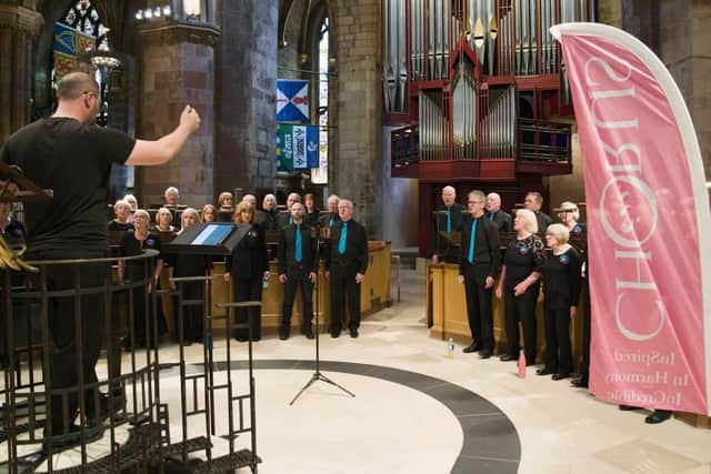Performing in St Giles was a thrill for the choir, who have a number of local events in the coming months.