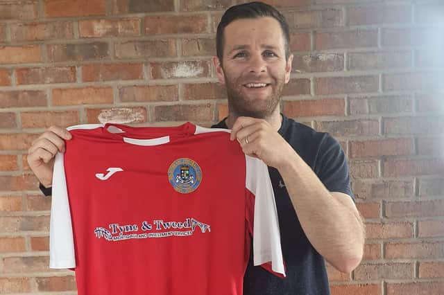 Former Gala Fairydean Rovers midfielder Ross Aitchison has signed up with Coldstream (Photo: Coldstream FC)