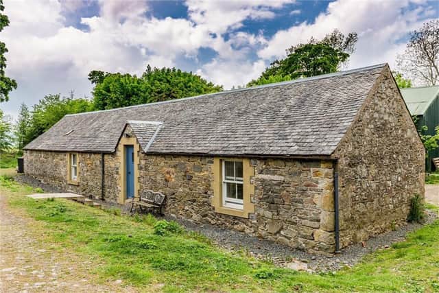 The property includes this bothy, which could be used as a holiday let. Photo: Cullen Kilshaw.