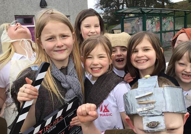 Alchemy launched a two­-year film-making and digital skills project, working with all seven of Hawick’s primary schools.