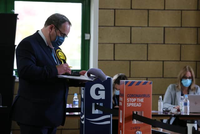 Paul Wheelhouse, who came second in the Ettrick, Roxburgh and Berwickshire constituency.