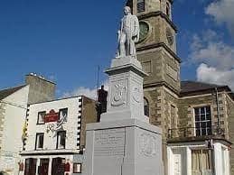 The statue of Sir Walter Scott in Selkirk’s Market Place has been described as rather “tatty”.
