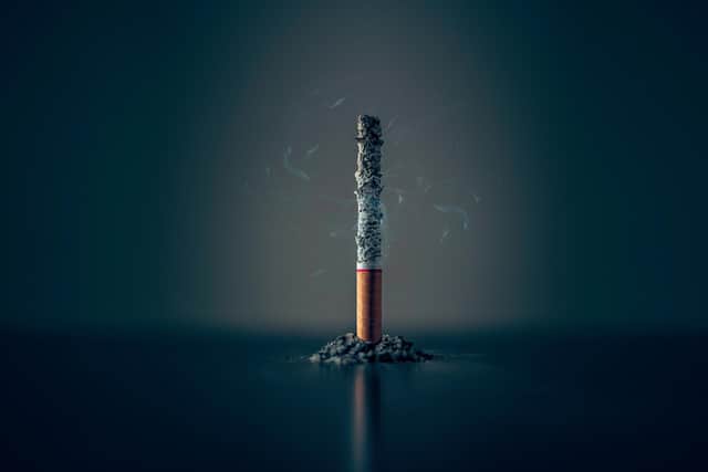 Smoking increases the risk of vascular problems