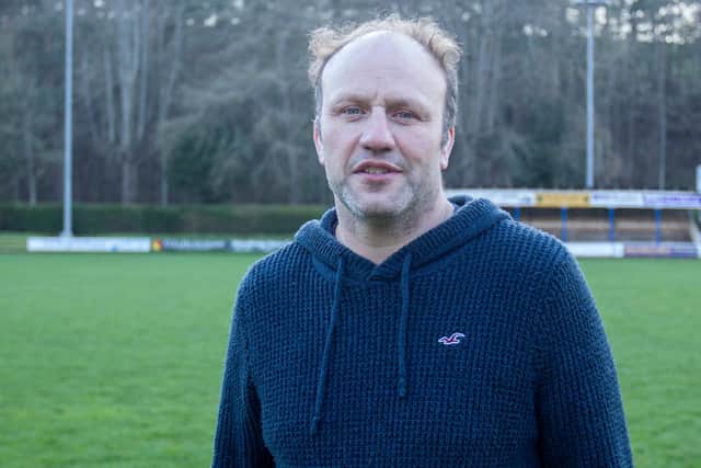 Jed-Forest head coach Andrew Brown was appointed in April