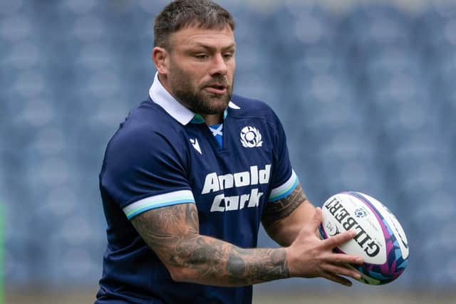 Scottish Ruby Player Rory Three Borderers named in Scottish national rugby team’s match-day squad ...