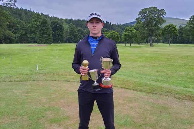 Winner of the junior championship and the men's B final, Thomas Chandler