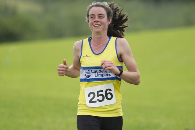 Lauderdale Limper Chloe Summerfield, the second female Borderer back, completed the seven-mile race in 1:04:41, finishing 27th overall