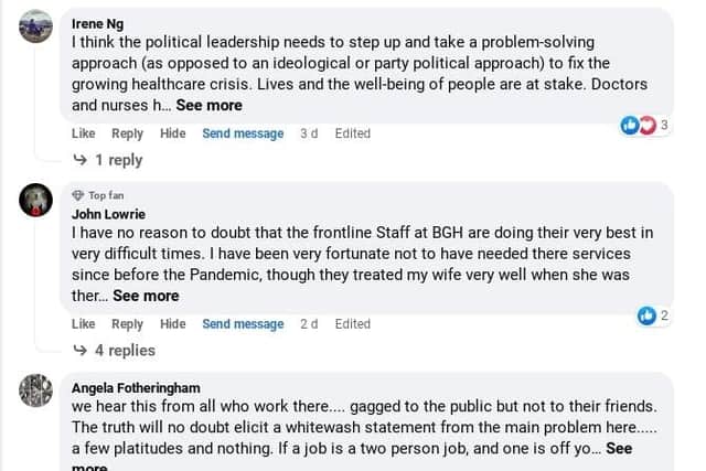 A selection of the comments on this issue on our Facebook page.