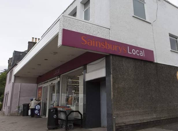 The former Sainsbury's store in Selkirk.