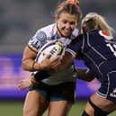 Chloe Rollie tackling Georgina Friedrichs during a 38-31 WXV Global Series defeat for Scotland away to Australia in Canberra last Friday (Photo: Matt King/Getty Images)