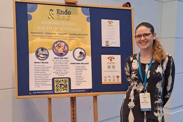 Tao McCready, who has launched a new charity in the South of Scotland to raise awareness of Endometriosis.