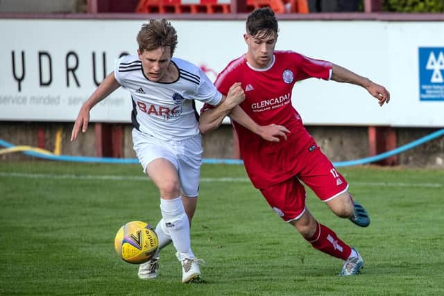 Brechin City beating Vale of Leithen 5-0 in the Scottish Cup's first round (Photo: Graeme Youngson)