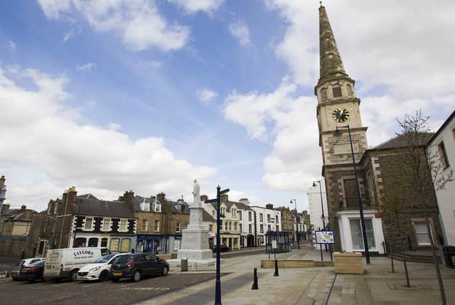 Selkirk's Market Place is one of the areas set to be covered. Photo: Bill McBurnie.