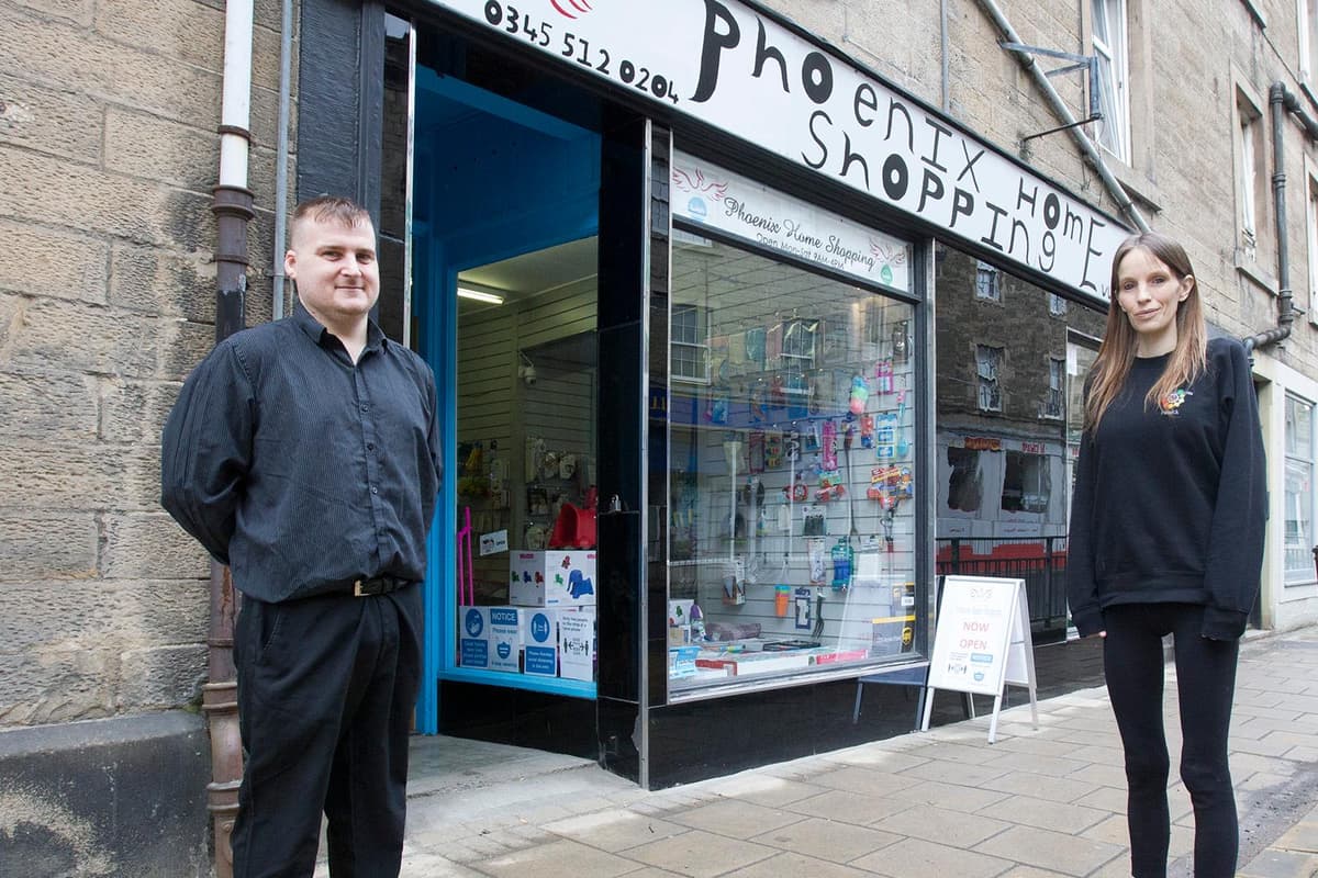 Shops In Hawick A Hawick retail street is leading the way out of lockdown