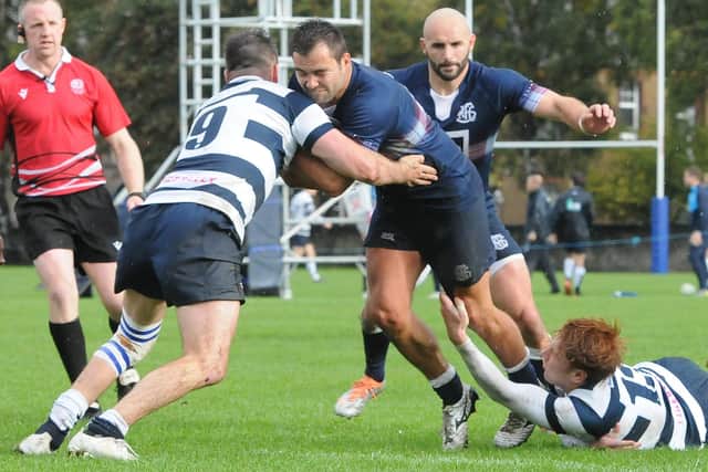 Aaron McColm making a comeback for Selkirk after an injury-enforced lay-off (Pic: Grant Kinghorn)